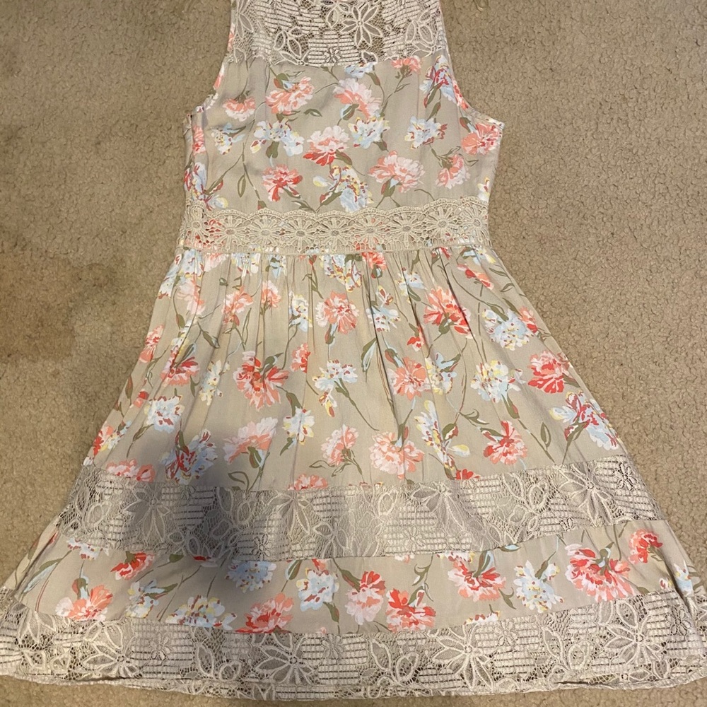 Floral and Lace dress